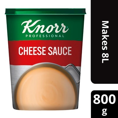 Knorr Professional Cheese Sauce Powder, 800 g - Knorr Professional Cheese Sauce Powder delivers a consistent, rich and creamy cheese sauce. 